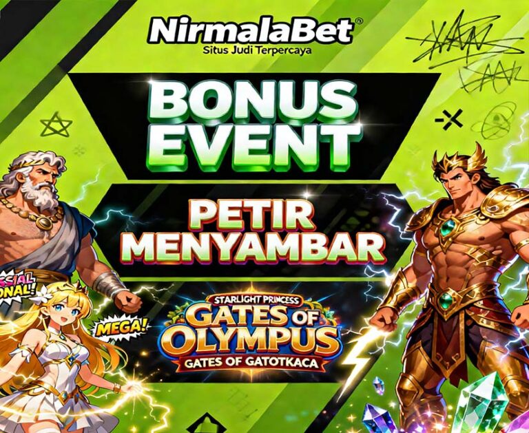 Nirmalabet Judi Slot Online Bonus Besar Tanpa Potongan